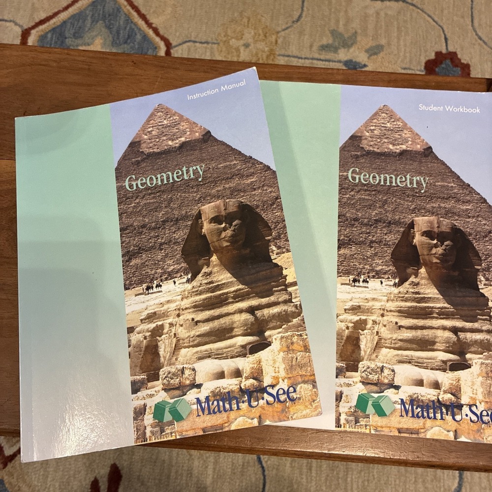Geometry Student Workbook & Instruction Manual Math U See Demme Learning